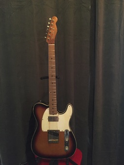 Great guitar. Parts body with a heavily tweaked 1952 neck. I think a Lollar hi-wind HB - don't remember bridge pickup manufacture. Great guitar. Parts body with a heavily tweaked 1952 neck. I think a Lollar hi-wind HB - don't remember bridge pickup manufacture.